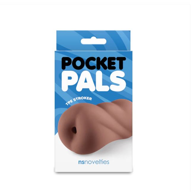 Pocket Pals Anal Stroker Brown
