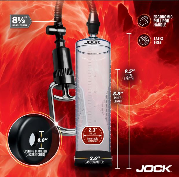 Amp Up Penis Pump with Pull Handle