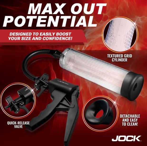 Amp Up Penis Pump with Trigger Handle