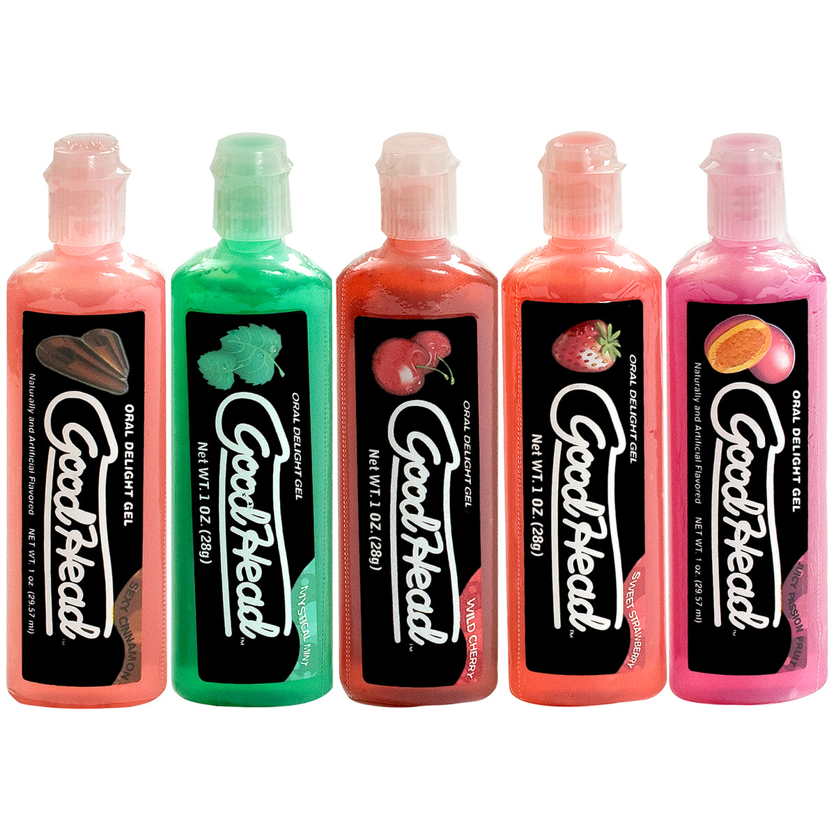 GoodHead 5 Pack - 1 Oz Assorted Flavors