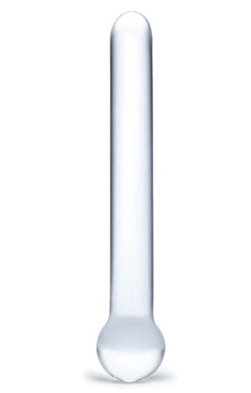 Glas 7 inches Straight Glass Dildo Clear