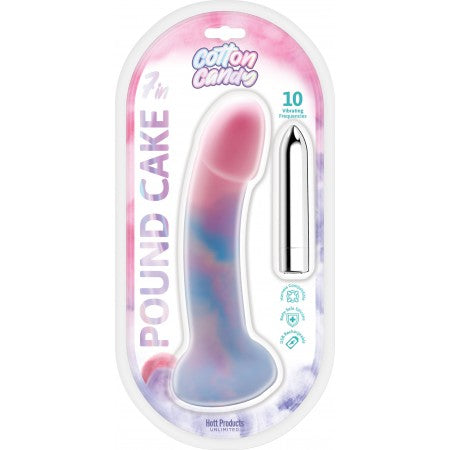 Cotton Candy Pound Cake 7.5" Dildo