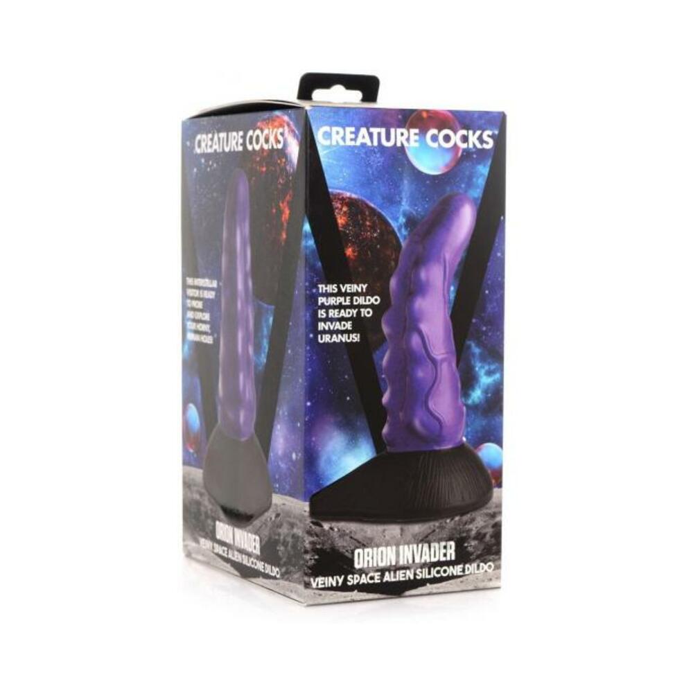 Orion Invader Veiny Space Alien Silicone Dildo