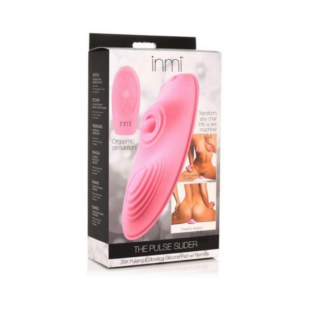 The Pulse Slider 28X Pulsing and Vibrating Silicone Pad with Remote