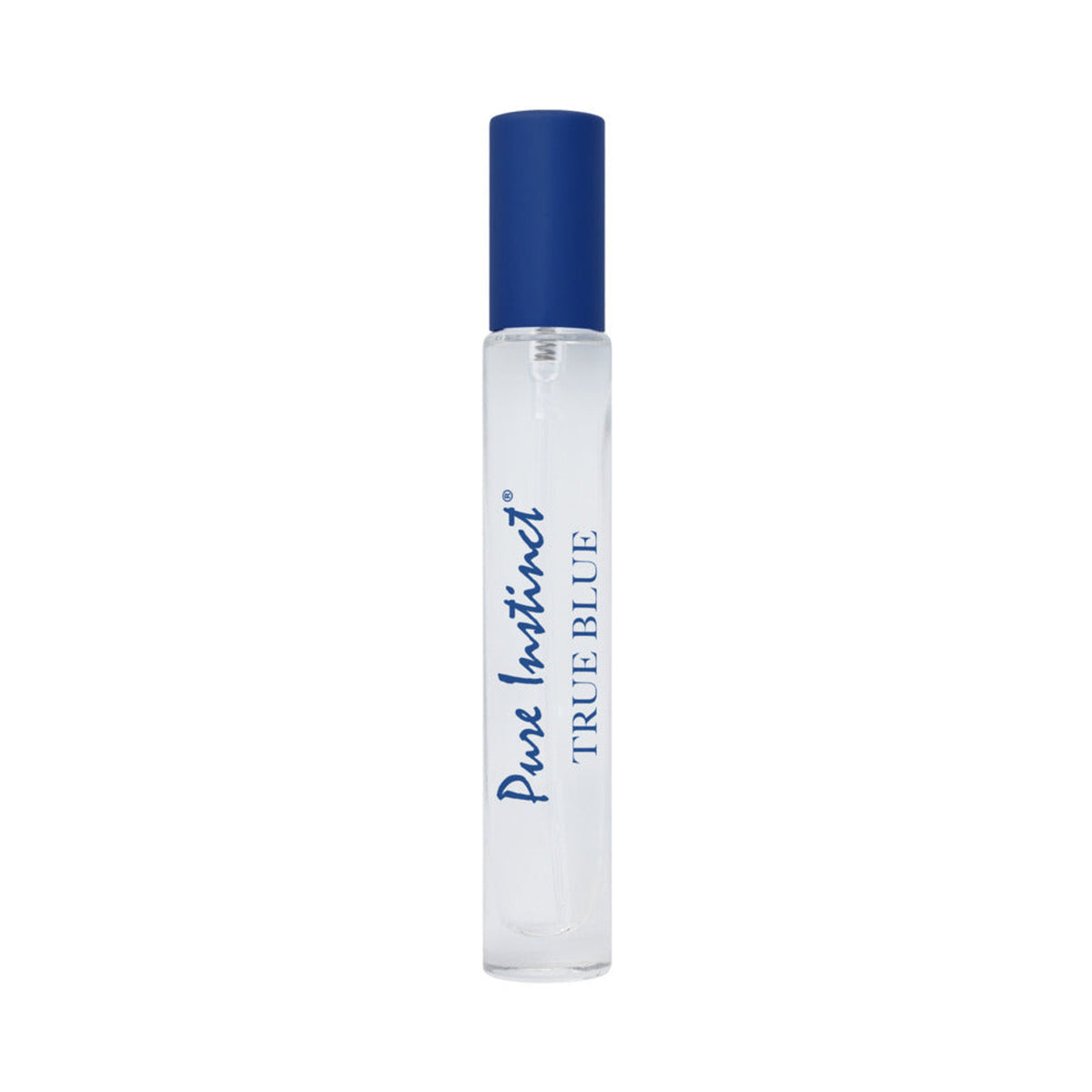 Pure Instinct Pheromone Infused Perfume Oil Eau De Parfum True Blue .31 Fl Oz/