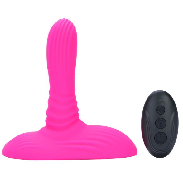 Adira Pink Thrusting Vibe Pad Penis Ring