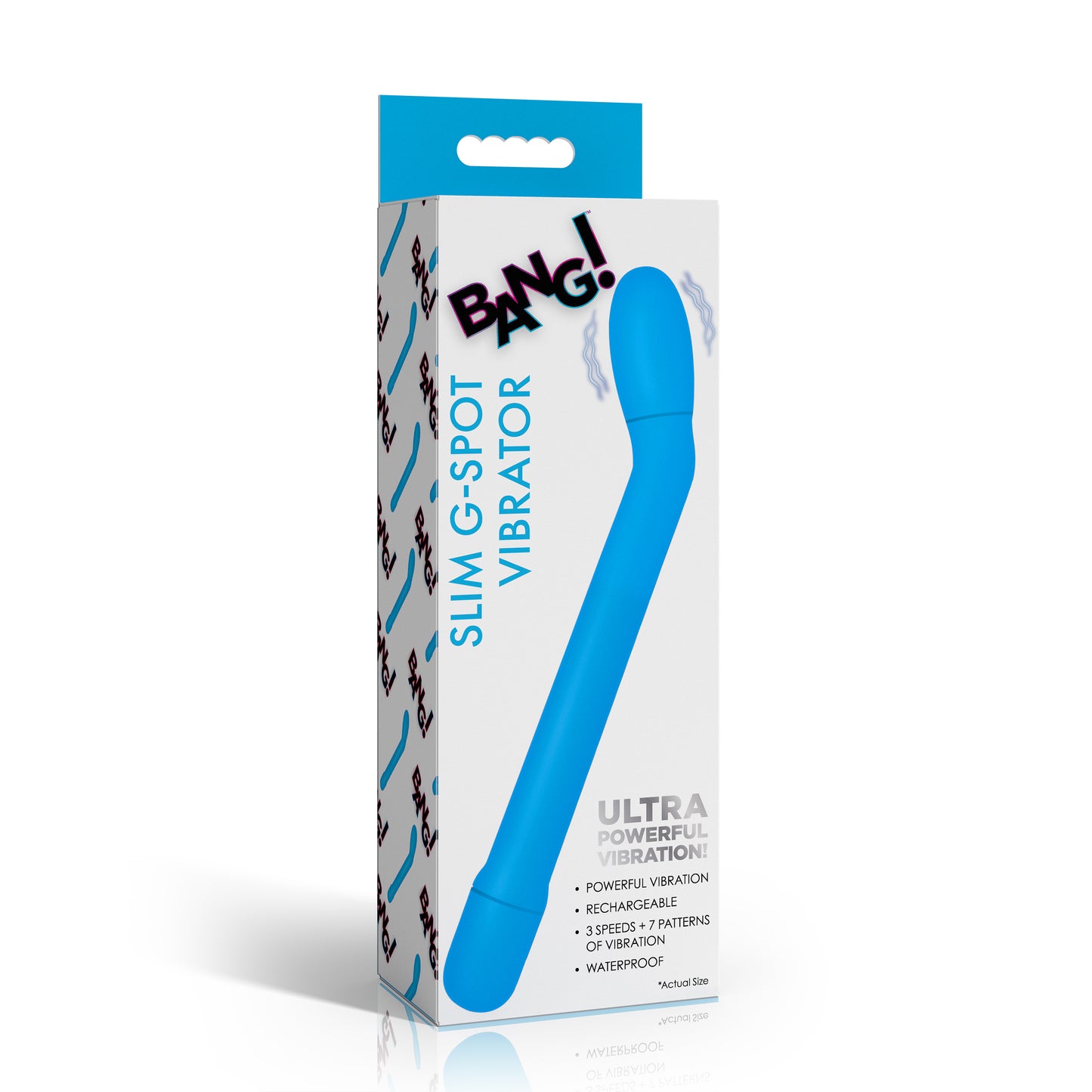 Slim G-Spot Vibrator - Blue