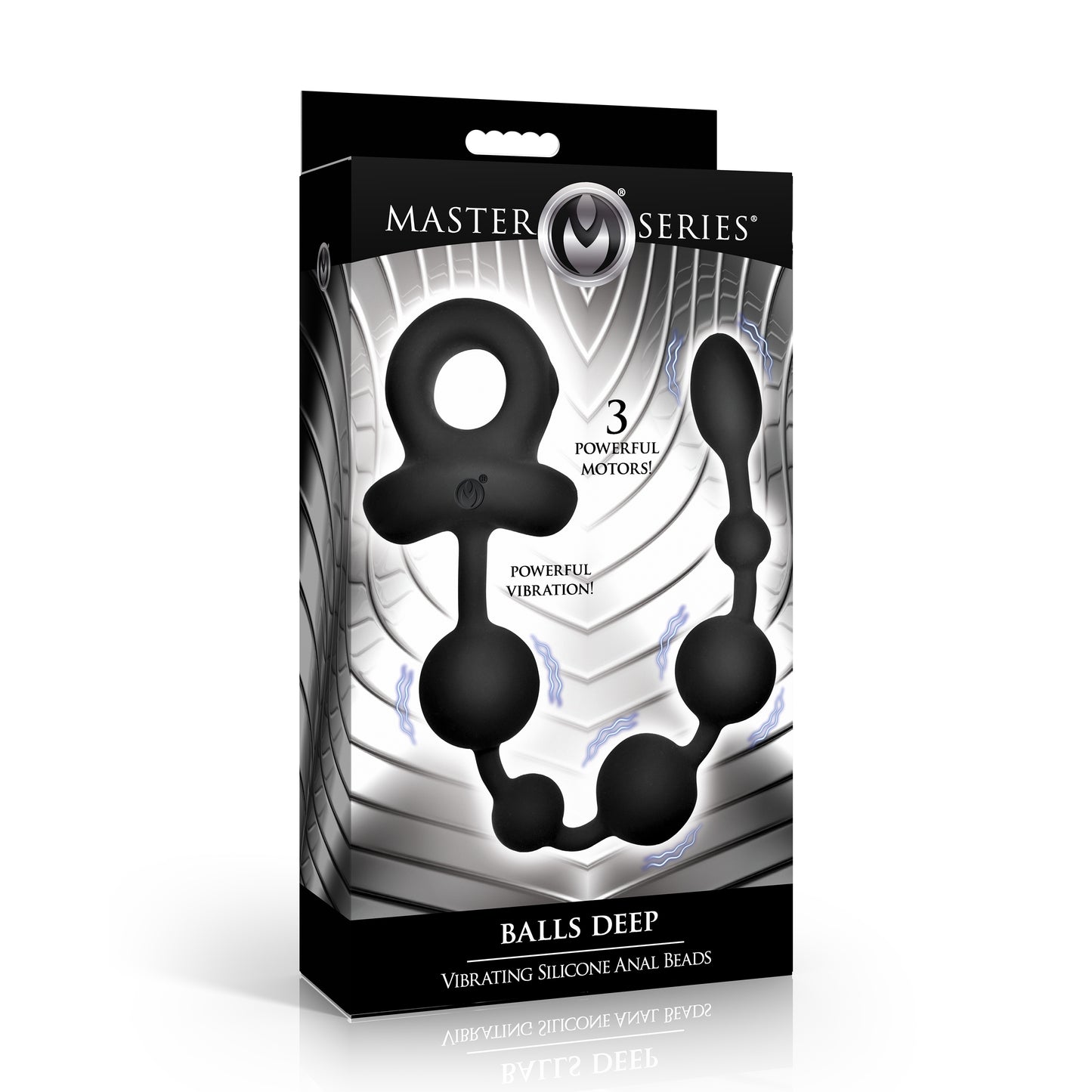 Balls Deep Vibrating Silicone Anal Beads