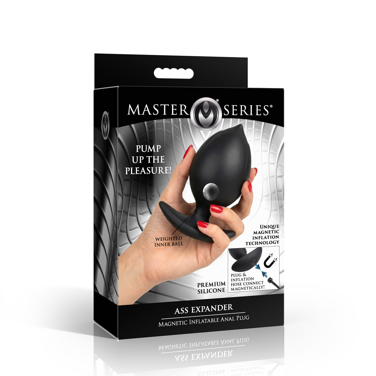Ass Expander Magnetic Inflatable Anal Plug