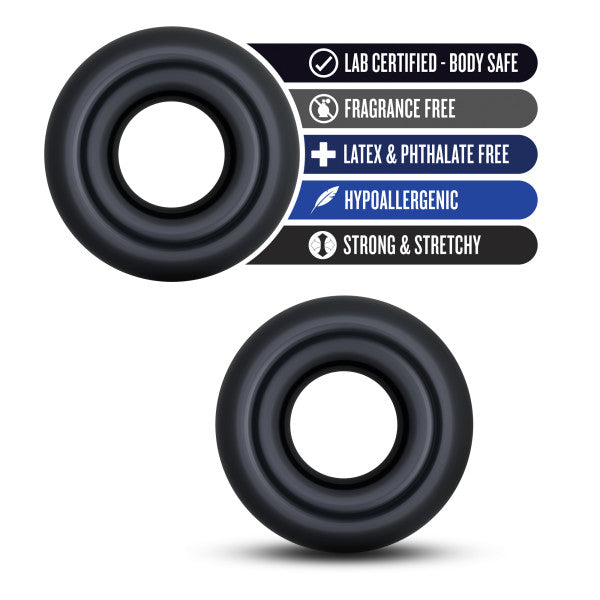 Performance 10 Function Double Mega Bull Ring Black