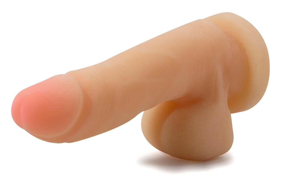Mighty Mike Dual Density Dildo Beige
