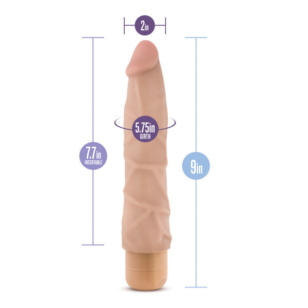 Cock Vibe 1 Beige Realistic Dildo