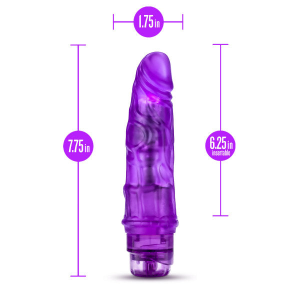 B Yours Vibe 3 Purple Realistic Dildo