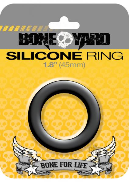 Boneyard Silicone Ring 45mm Black