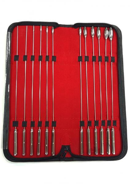 Stainless Steel 12-piece Rosebud Dilator Set