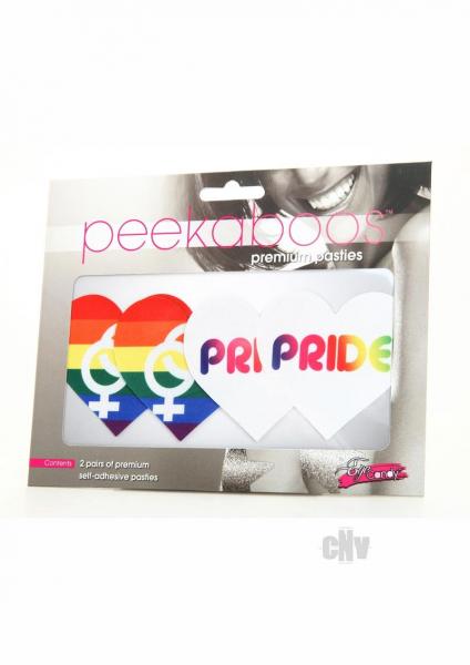 Peekaboos Pride Hearts - Pack Of 2