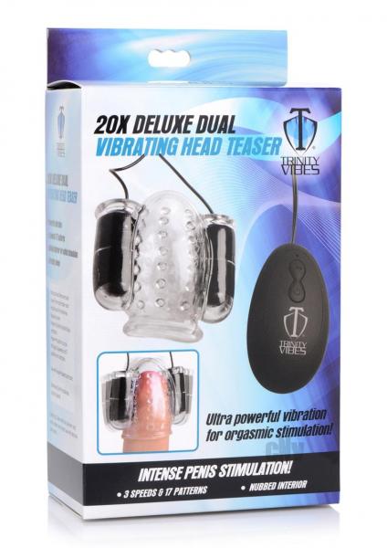 20X Deluxe Dual Vibrating Head Teaser