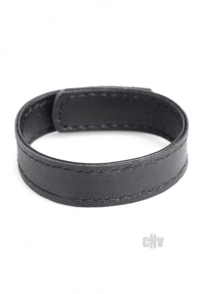 Leather and Velcro Cock Ring