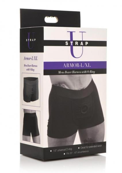 Armor Mens Boxer Harness with O-Ring - LXL