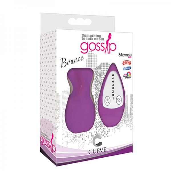 Gossip Bounce 4 Speed Silicone Egg Vibe