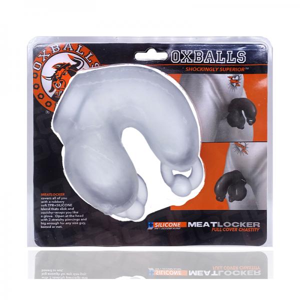 Oxballs Meatlocker Chastity - Clear