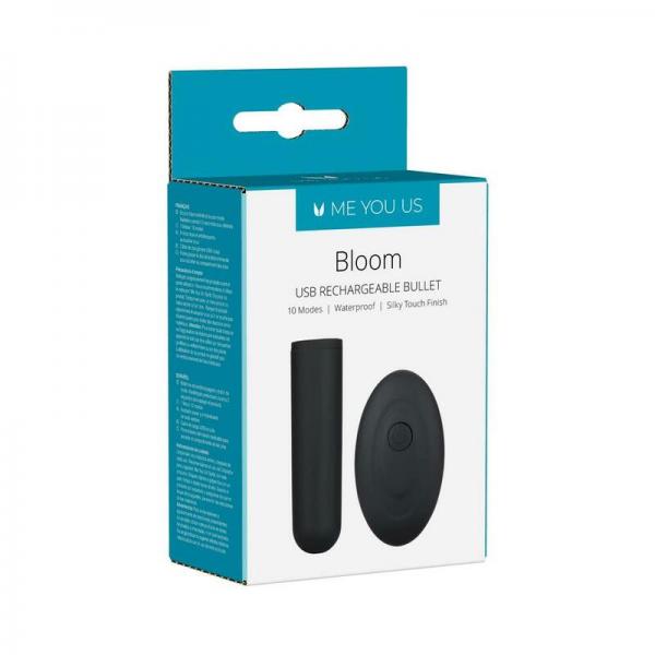 Me You Us Bloom Recharge Bullet Black