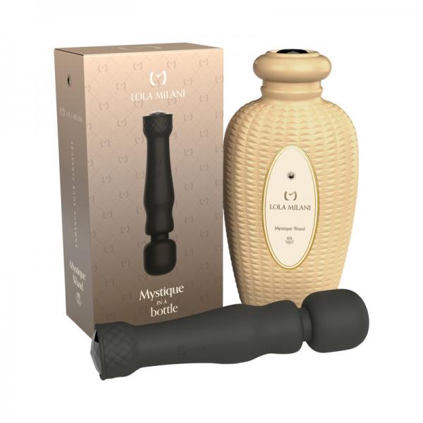 Lola Milani Mystique Wand W/taupe Bottle - Black