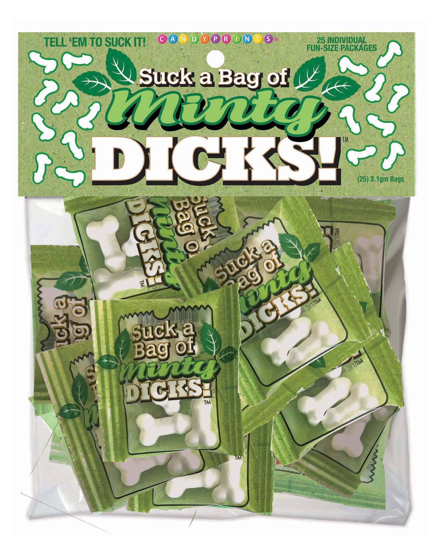 Suck a Bag of Minty Dicks 25-Piece Bag