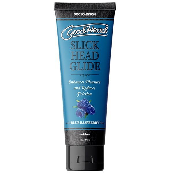 Goodhead Slick Head Glide Blue Raspberry 4 Oz.
