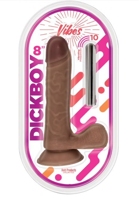 Dick Boy Chocolate Lovers 8" Vibe Bullet