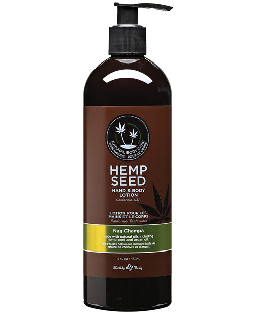 Earthly Body Hand & Body Lotion Nag Champa 16oz