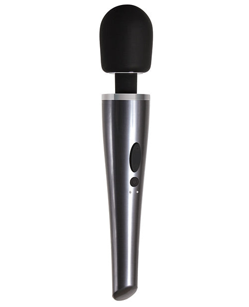 Evolved Mighty Metallic Wand 8 Vibrating Function Usb Rechargeable Cord Included Waterproof