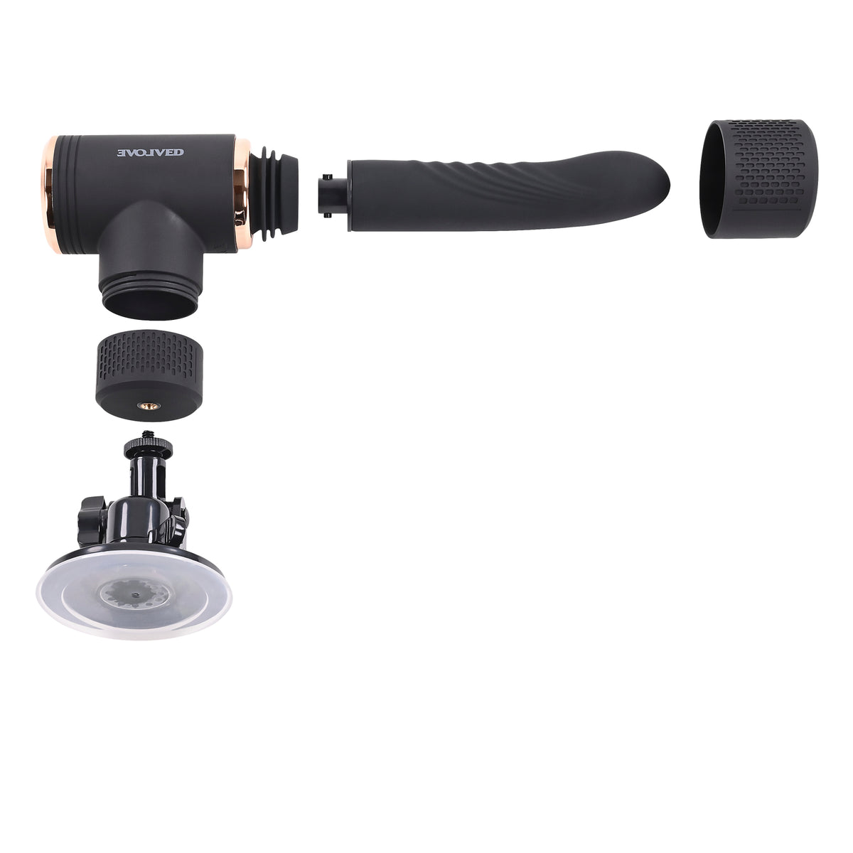 Evolved Too Hot To Handle Thrusting Sex Machine Black