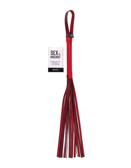 Sex & Mischief Ex's & Oh's Crystal Flogger