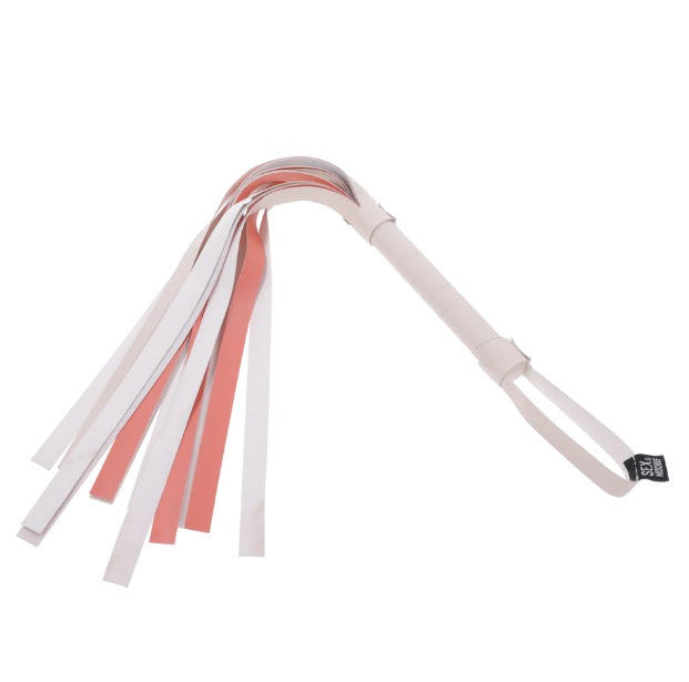 Sportsheets Sex & Mischief Peaches 'n CreaMe Stripe Flogger