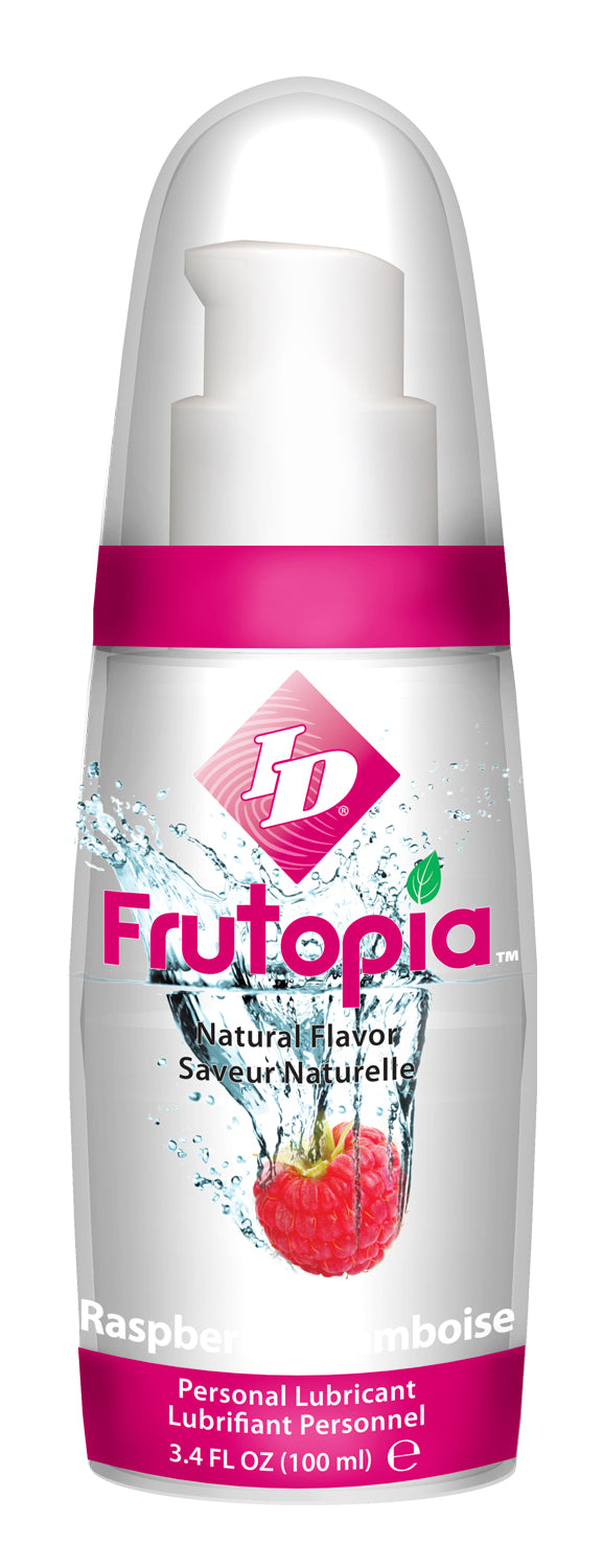 Id Frutopia Raspberry Flavored Lubricant 3.4 Fl Oz