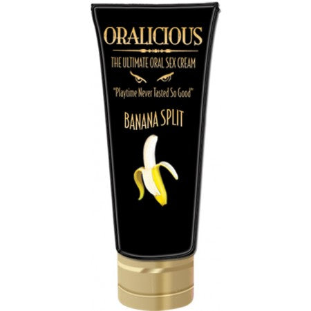 Oralicious Ultimate Oral Sex Cream 2oz Banana Split