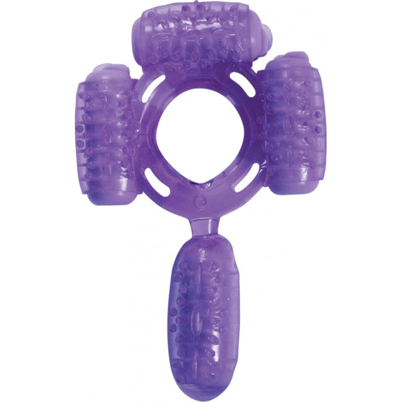Super Quad Vibrating Cock Ring