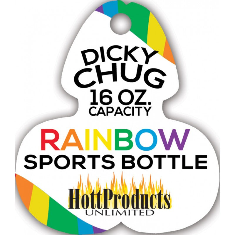 Rainbow Dicky Chug Sports Bottle