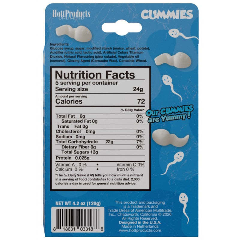 Cummies-Sperm Shaped Gummy