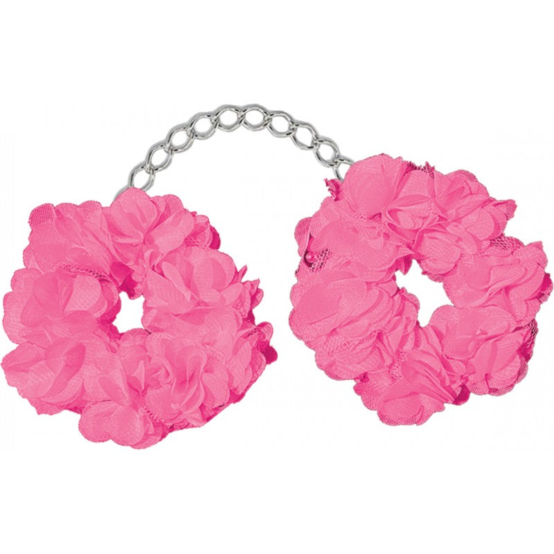 Blossom Luv Cuffs Flower Hand Cuffs Pink