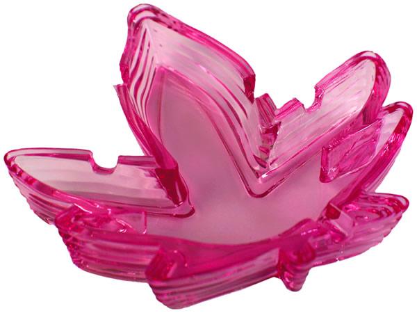 Pink Pot Leaf Ashtray