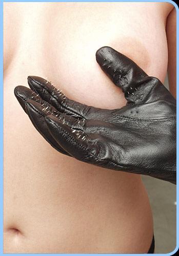 KinkLab Pair of Vampire Gloves Medium