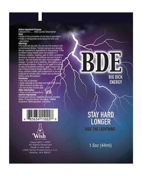 Bde Stay Hard Longer