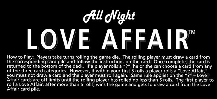 All Night Love Affair Game
