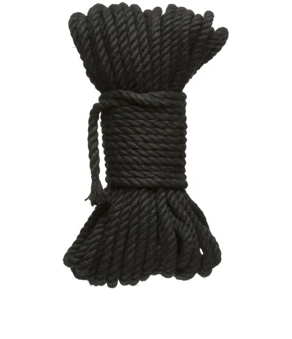 Merci Bind&tie 6mm Hemp Bondage Rope 50ft Black