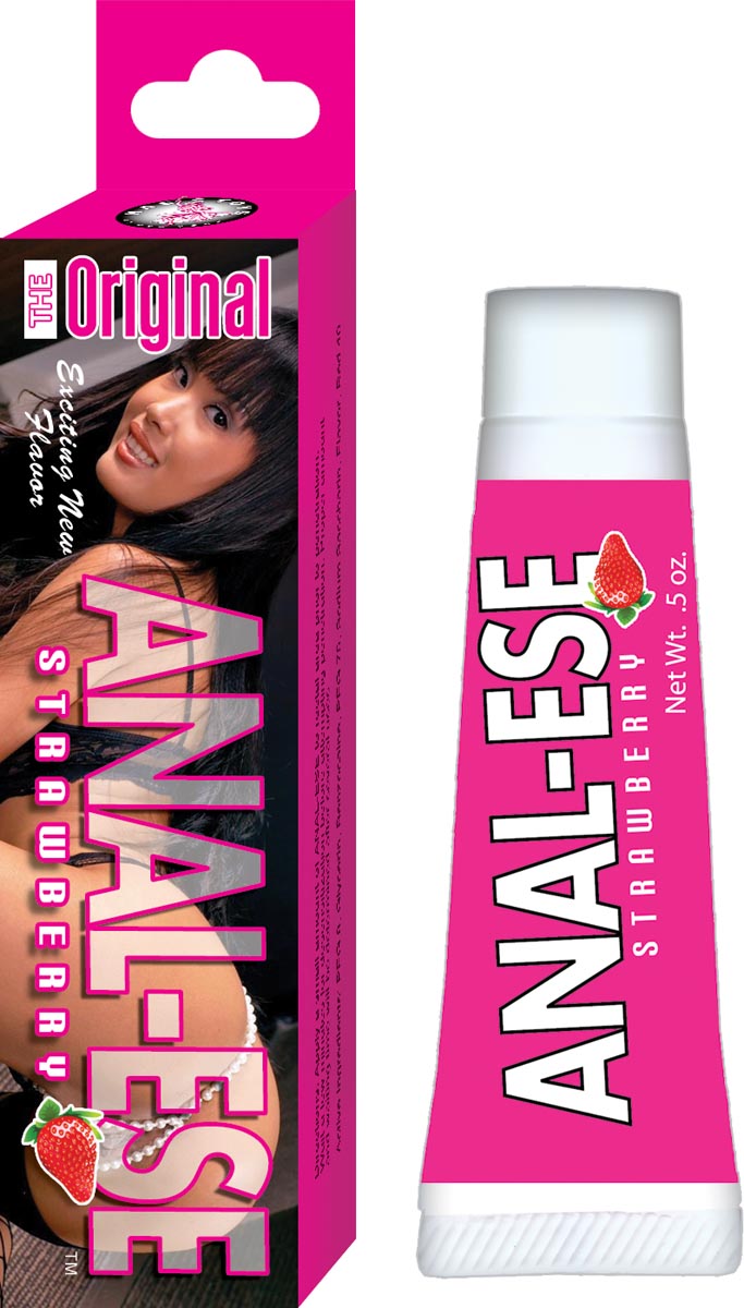 Anal Ese Flavored Lubricant Strawberry .5oz