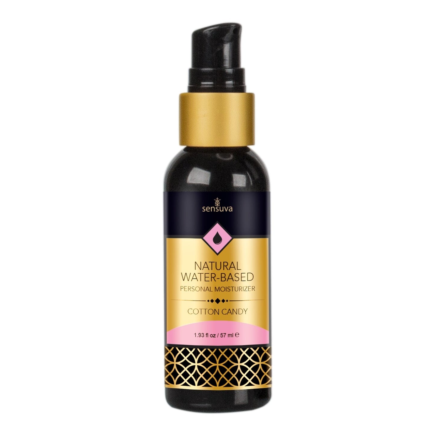 Sensuva Natural Water Based Personal Moisturizer - 1.93 Oz Cotton Candy