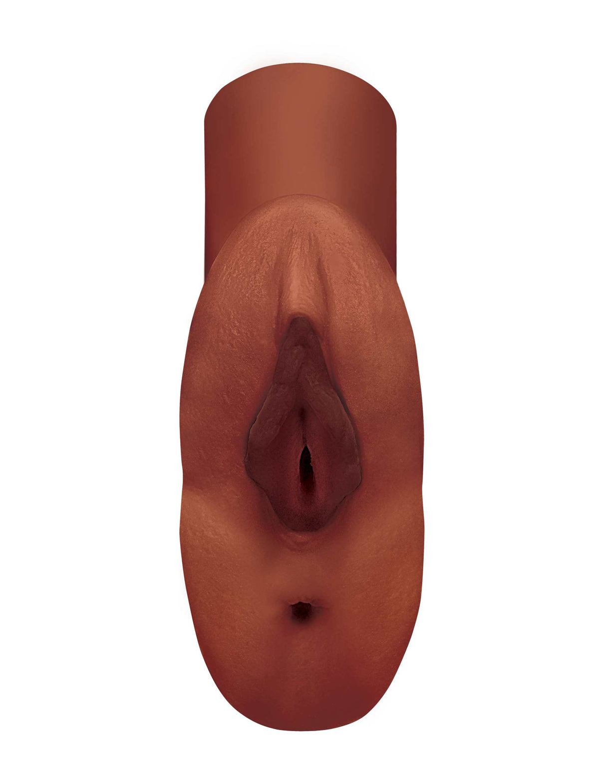 PDX Plus Perfect Pussy Double Stroker - Brown