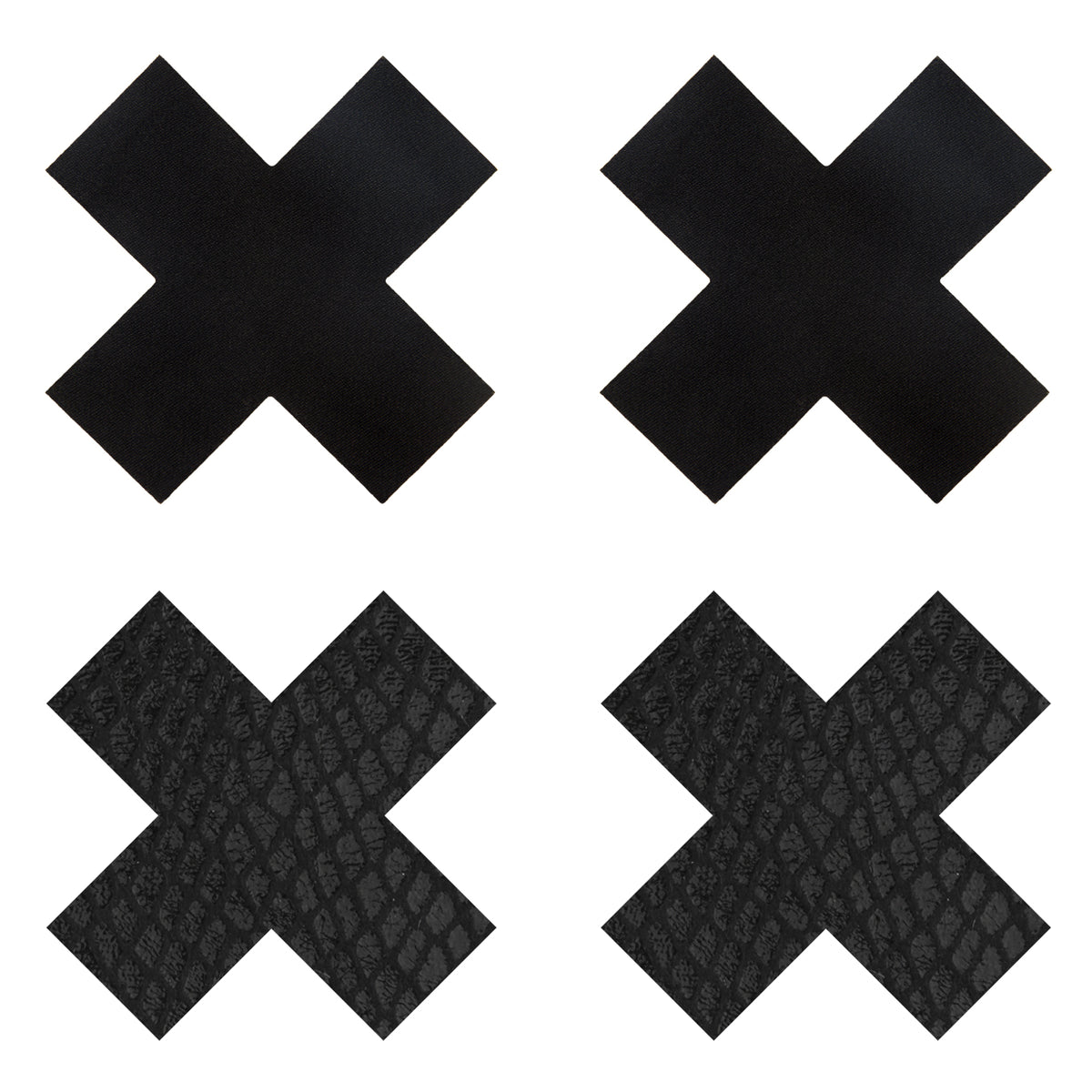 Classic Black X Pasties